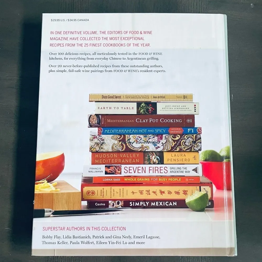 Food & Wine Best of the Best Cookbook Recipes